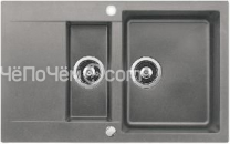 Кухонная мойка TEKA CLIVO 60 B-TQ ALUGRAUMETALLIC