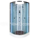 Душевая кабина DETO ЕМ1580 N LED с гидромассажем