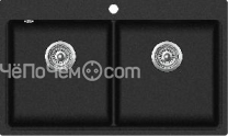 Кухонная мойка AQUASANITA Magna SQM200AW (black metallic 601)