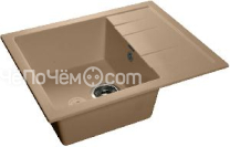 Кухонная мойка GRANFEST QUADRO GF-Q-650L топаз