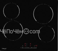 Варочная панель Weissgauff HVF 640 BS