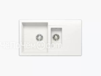 Кухонная мойка POLYGRAN BRIG-870 белый хлопок 36