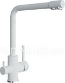 Смеситель BAMBOO АКЦЕНТ ВМ белый (335.06Н.2123.401)