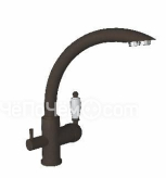 Смеситель Flortek ШАЛЕ FK мокко (334.25H.2113.303)