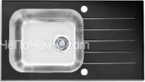 Кухонная мойка ALVEUS Vitro 20 RAL9005-90 черная 1114558