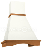 Вытяжка ELIKOR вилла 90 бежевый/дуб рустика