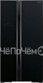Холодильник HITACHI r-s702 pu2 gbk черный
