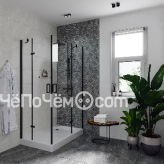Душевое ограждение NIAGARA NG-6817-08 BLACK