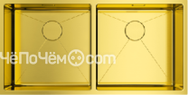 Кухонная мойка OMOIKIRI Taki 86-2-U/IF LG (4993792)