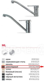Смеситель Teka ML шоколад (art.81913621MK)