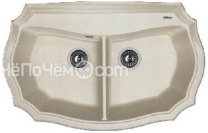 Кухонная мойка FLORENTINA Эмилия 870 грей (20.365.F0870.305)