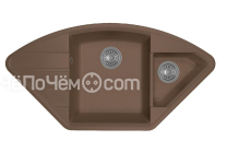 Кухонная мойка Flortek Крокус 980 мокко (23.040.E0980.303)