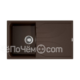 Кухонная мойка Omoikiri Yasugata 86-DC Tetogranit/темный шоколад (4993872)