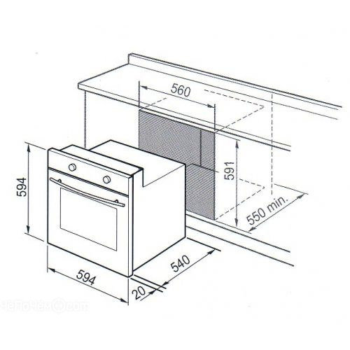 Духовой шкаф DELONGHI fgn 4