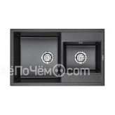 Кухонная мойка PAULMARK Tandem PM238250-BL
