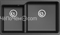 Кухонная мойка RIVELATO AXEL 90D nero