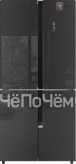 Холодильник WEISSGAUFF WCD 450 Inox Glass NoFrost Inverter