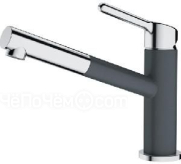 Смеситель FRANKE Orbit с выдвижным шлангом, графит