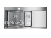 Кухонная мойка OMOIKIRI Akisame 100-2-IN-L(арт.4973544)