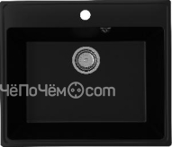 Кухонная мойка WEISSGAUFF WG 58007 Deep Black