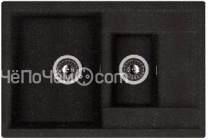 Кухонная мойка DR.GANS Астра (760х510х217) Черный (25.065.D0760.407)