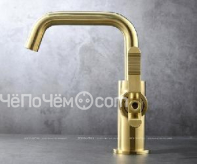 Смеситель BRONZE DE LUXE 1760'S LOFT матовое золото 1178CG