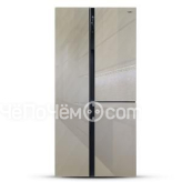 Холодильник Ginzzu NFK-610 Gold glass