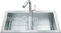 Кухонная мойка SMEG lqr862-2