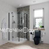 Душевое ограждение NIAGARA NG-6816-08 BLACK