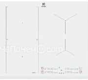 Варочная поверхность ELECTROLUX CIS62450FW