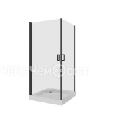 Душевое ограждение NIAGARA NG-6804-08 BLACK