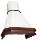 Вытяжка ELIKOR пергола 60 золотой антик / бук свето-коричневый