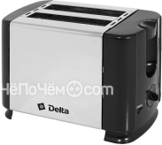 Тостер DELTA DL-61 черный