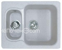 Кухонная мойка GRANFEST Standart GF-S615K (615х500) Белый 331 с разм. 417546