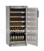 Винный шкаф Pozis ШВ-52 серебристый