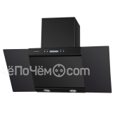 Вытяжка MAUNFELD gloria 90 чёрный/чёрное стекло