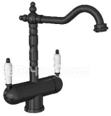 Смеситель Florentina Ария графит (333.23H.2113.720)