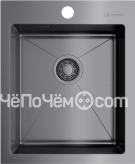 Кухонная мойка OMOIKIRI Akisame 41-GM нерж. сталь/вороненая сталь 4973094