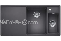 Кухонная мойка Blanco AXIA III 6 S-F темная скала чаша справа, доска стекло c кл.-авт. InFino (арт.5