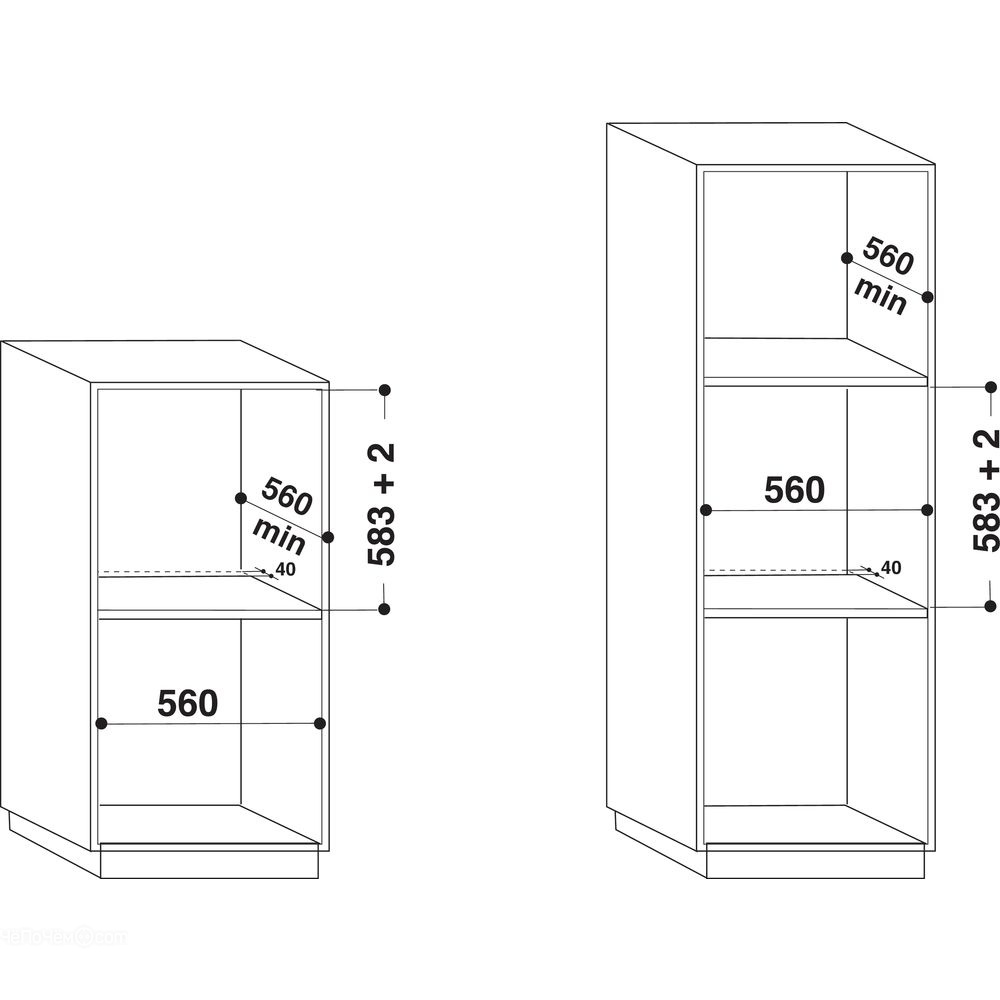 Духовой шкаф HOTPOINT-ARISTON fa3 540 h bl/ha