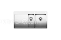 Кухонная мойка BLANCO 521646 BLANCO CLARON 6S-IF/А чаша слева нерж. сталь зеркальн