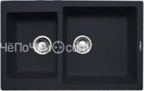 Кухонная мойка ZIGMUND & SHTAIN RECHTECK 400.275 черный базальт
