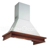 Вытяжка FALMEC TEMPO ANTICO UNPAINTED WHITE 120 (пристенная,белый гофрир