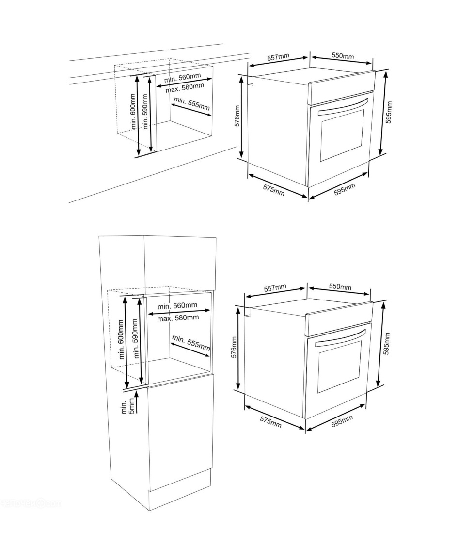Духовой шкаф VESTFROST VFMT 60 OBI