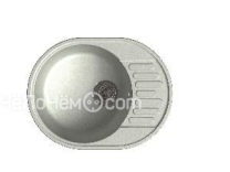 Кухонная мойка GRANFEST 580 ЕСО-58 чаша+кр 620*480 серый 444888