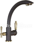 Смеситель Milacio Gracia черный (F6500.308)