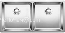 Кухонная мойка BLANCO andano 400/400-if клапан-автомат (518328)