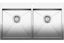 Кухонная мойка BLANCO zerox 400/400-if/a (513703)
