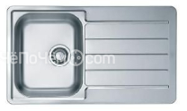 Кухонная мойка ALVEUS Line 20 NAT-90 1065560 (в комплекте с сифоном 1130551)
