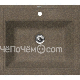 Кухонная мойка FLORENTINA липси 600  коричневый